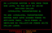 Liptocoe for IBM PC/Compatibles - One of the introduction screens.