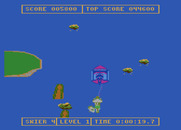 Water Ski for Atari 7800 - Carefully navigating this dangerous river...