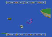 Water Ski for Atari 7800 - The boat is ok, but my skier crashed...