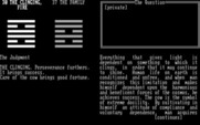Electric Dragon: The Interactive Version of the I Ching, The for IBM PC/Compatibles - The judgment...
