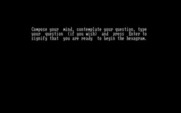 Electric Dragon: The Interactive Version of the I Ching, The for IBM PC/Compatibles - Prepare to start...