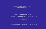 Grandma's House for Commodore 64 - Title screen.