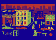 Grandma's House for Atari 8-bit - Welcome to the city!