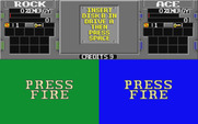 Xybots for Atari ST - Press fire button to start the game.