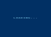 Leaps & Bounds for Atari 8-bit - Loading screen...