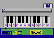 Leaps & Bounds for Atari 8-bit - Play a tune on the keyboard...