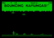 Bouncing Kamungas for Apple II - Now there's two kamungas at once...