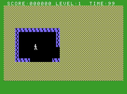 Gateway to Apshai ColecoVision Screenshot: The game begins here...
