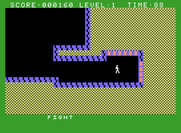 Gateway to Apshai for ColecoVision - It's a dead end...or do those pink walls indicate something?
