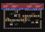 Storm for Atari 8-bit - Game over.