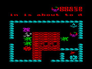 Storm for ZX Spectrum - I'm low on energy, I better be careful!