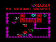 Storm for ZX Spectrum - One of many rooms in the game...
