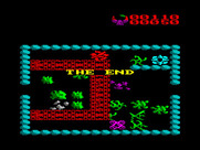 Storm for ZX Spectrum - Game over.