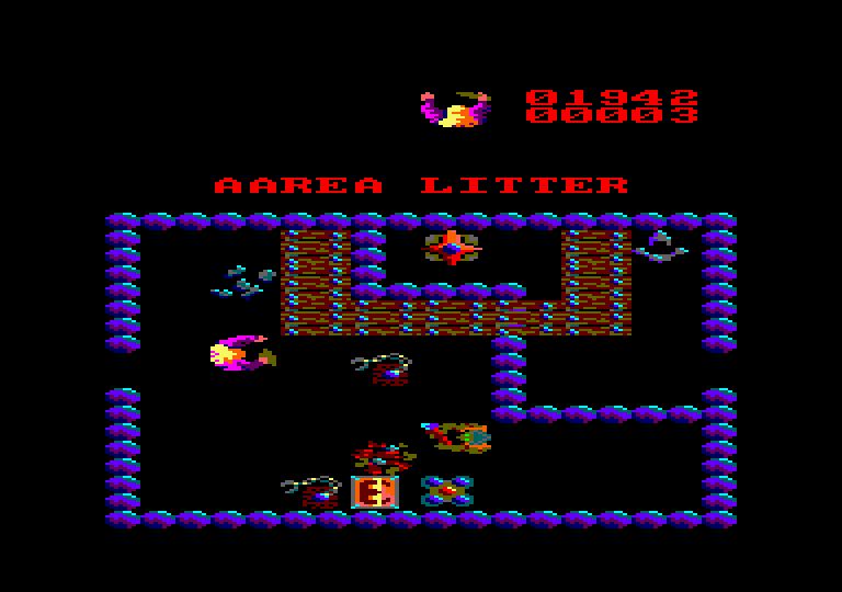 Storm Amstrad CPC Screenshot: Exploring a bit...
