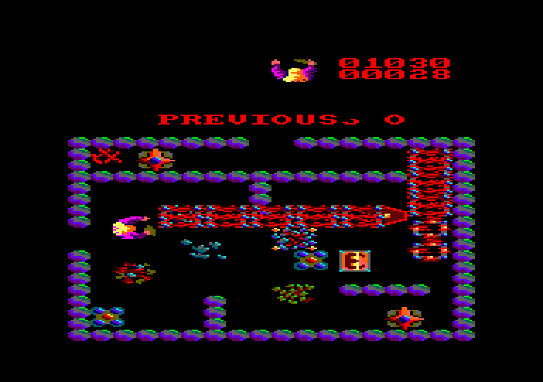 Storm Amstrad CPC Screenshot: Some screens are trickier to navigate than others...