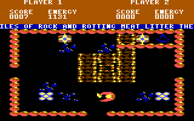 Storm IBM PC/Compatibles Screenshot: Enemies appear at the generators on screen.