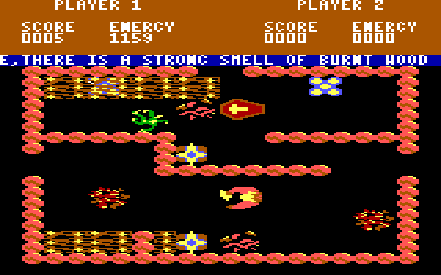 Storm IBM PC/Compatibles Screenshot: Each screen has a different layout.