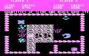 Storm for IBM PC/Compatibles - Descriptions of the location scroll along the screen top.