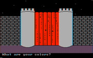 Memory Castle for IBM PC/Compatibles - Game start.