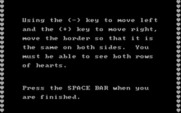 Memory Castle for IBM PC/Compatibles - You can optionally center the image on your display...