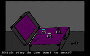 Memory Castle for IBM PC/Compatibles - Choose the ring you were earlier told to find...