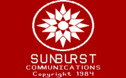 Memory Castle for IBM PC/Compatibles - Sunburst Communications logo.