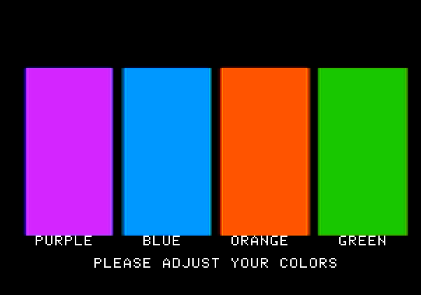 Memory Castle Apple II Screenshot: Please adjust your display if necessary...