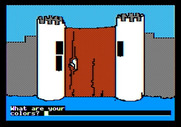 Memory Castle for Apple II - Do you remember the colors you were told earlier?