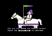 Memory Castle for Commodore 64 - Here's your colors, remember this for later.