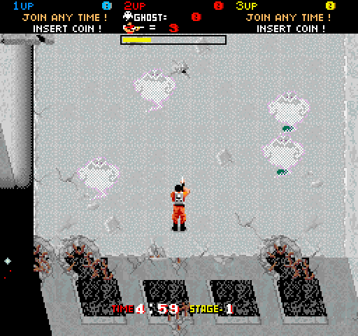 Real Ghostbusters, The Arcade Screenshot: Game start.