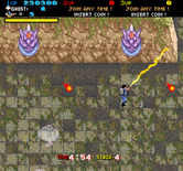 Real Ghostbusters, The for Arcade - Zapping some ghosts...