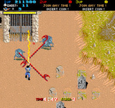 Real Ghostbusters, The for Arcade - Here's the end of this level...