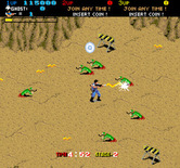 Real Ghostbusters, The for Arcade - Start of level 2.