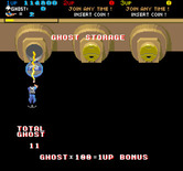 Real Ghostbusters, The for Arcade - Bonus points for ghosts captured...