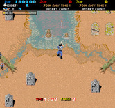 Real Ghostbusters, The for Arcade - Some ghosts are hiding in the water...