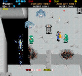 Real Ghostbusters, The for Arcade - Here come some ghosts...