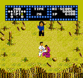 Karate Champ for NES / Famicom - Fight in progress...