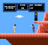 Karate Champ for NES / Famicom - Game start!