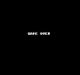 Karate Champ for NES / Famicom - Game over.