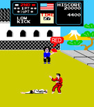 Karate Champ for Arcade - Red wins this time.
