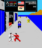 Karate Champ for Arcade - Fight in progress...