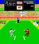 Karate Champ for Arcade - Game demo.