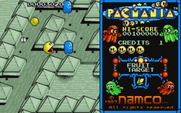 Pac-Mania for Atari ST - Chasing a ghost.