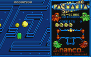 Pac-Mania for Atari ST - Those power pellets temporarily allow Pac-Man to eat the ghosts.