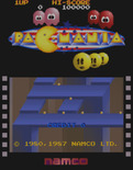 Pac-Mania for Arcade - Title screen.