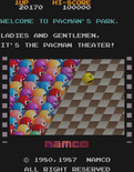 Pac-Mania for Arcade - On to the next level...