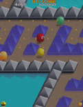 Pac-Mania for Arcade - The ghosts are closing in!