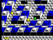 Pac-Mania for Sega Master System - Here comes a ghost!