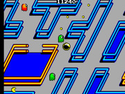 Pac-Mania for Sega Master System - Uh oh, I might be trapped!