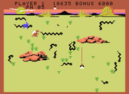 Slither for ColecoVision - Snakes become more numerous as the game progresses...